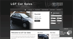 Desktop Screenshot of lgtcars.com
